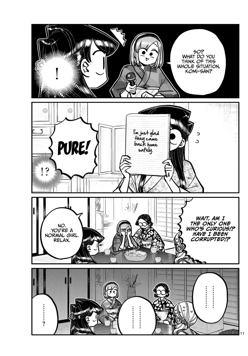 Komi-san wa Komyushou desu Chapter 265 page 11
