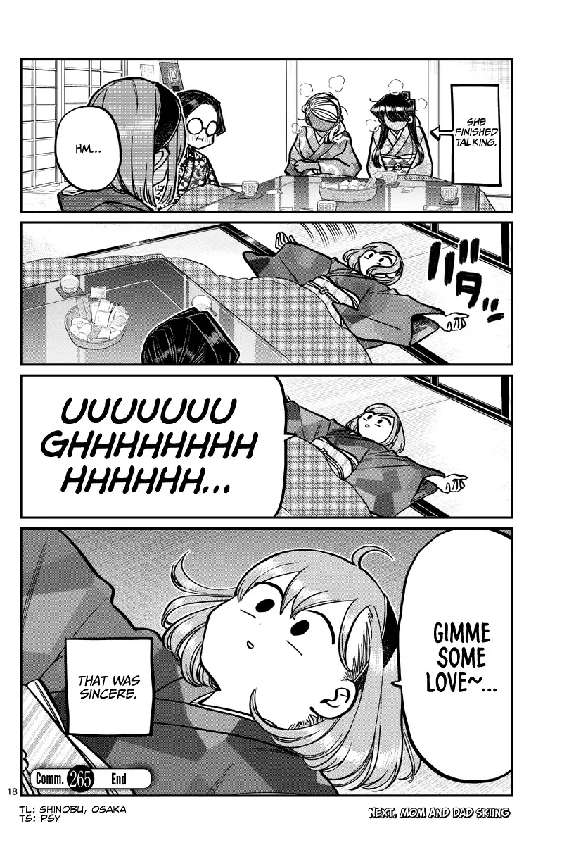 Komi-san wa Komyushou desu Chapter 265 page 18