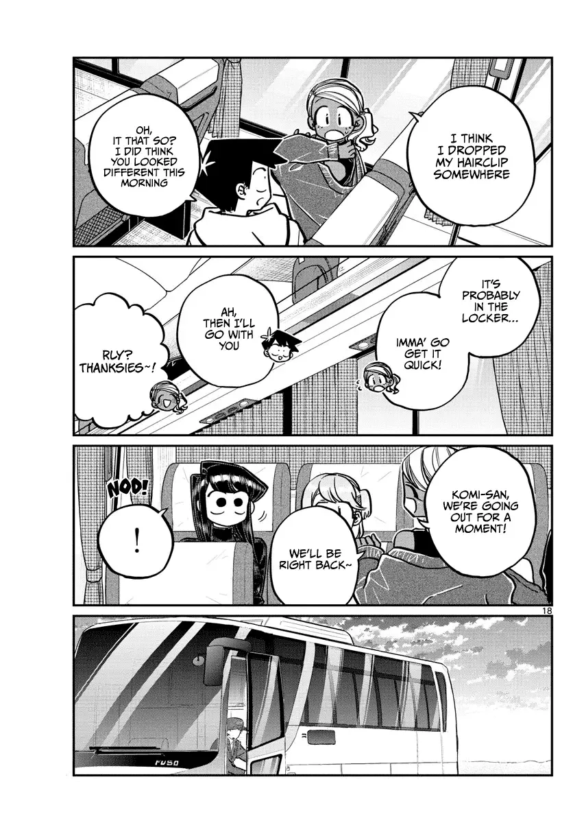 Komi-san wa Komyushou desu Chapter 262 page 17