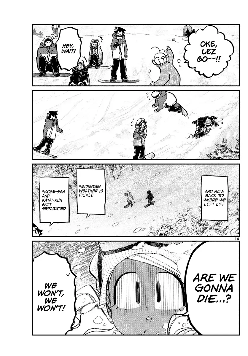 Komi-san wa Komyushou desu Chapter 262 page 13