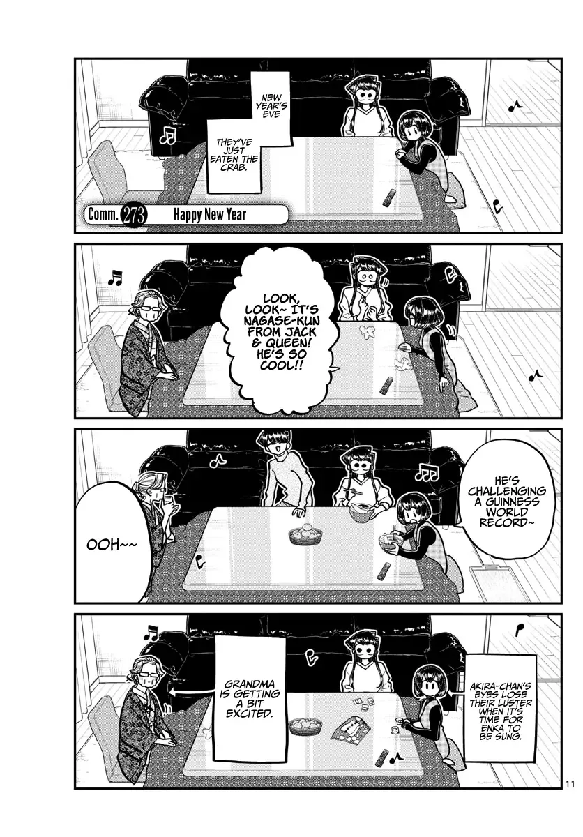 Komi-san wa Komyushou desu Chapter 273 page 1