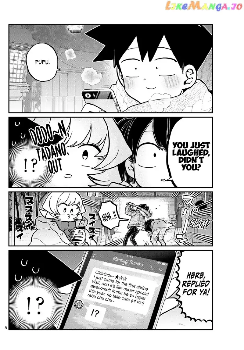Komi-san wa Komyushou desu Chapter 274 page 8