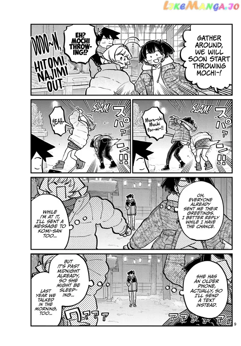 Komi-san wa Komyushou desu Chapter 274 page 9