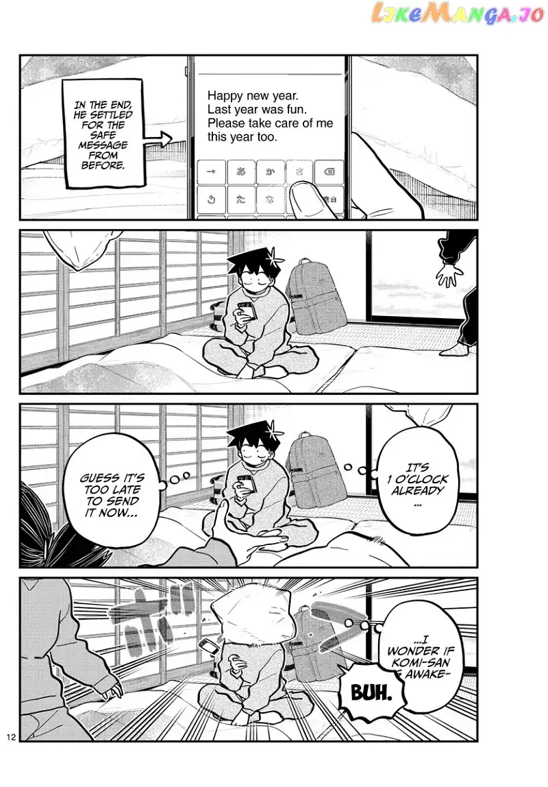 Komi-san wa Komyushou desu Chapter 274 page 12