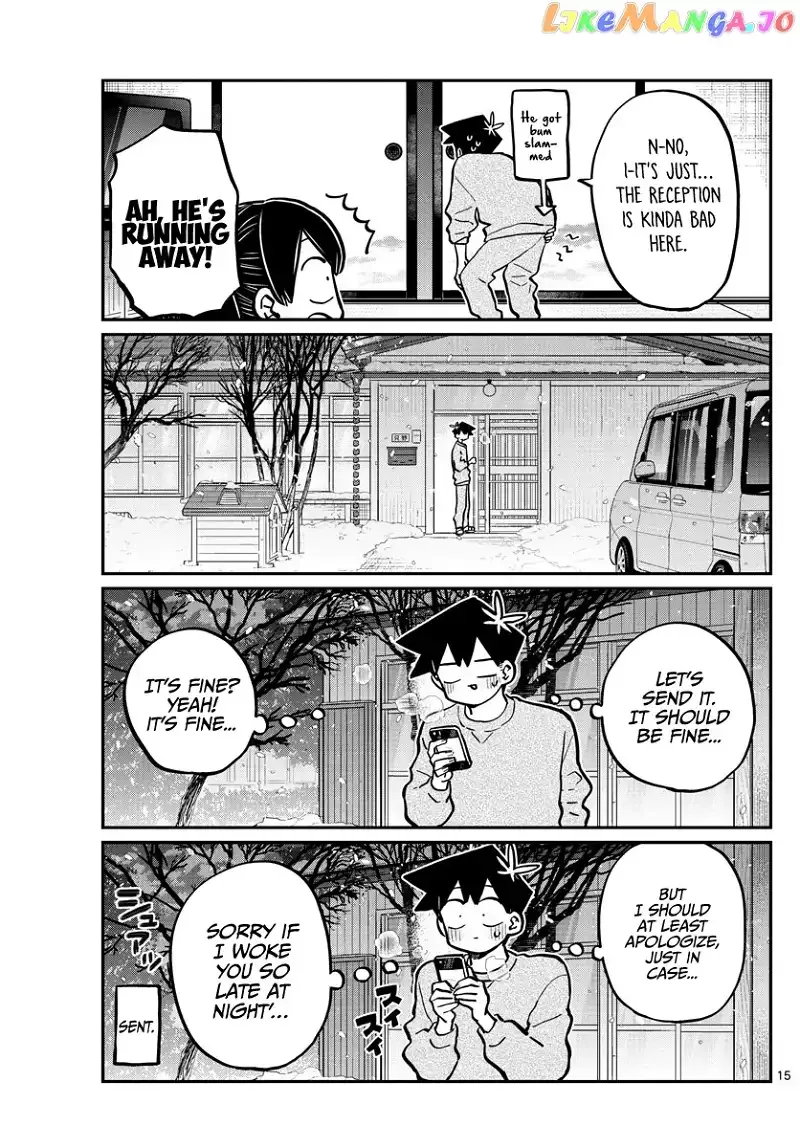 Komi-san wa Komyushou desu Chapter 274 page 15