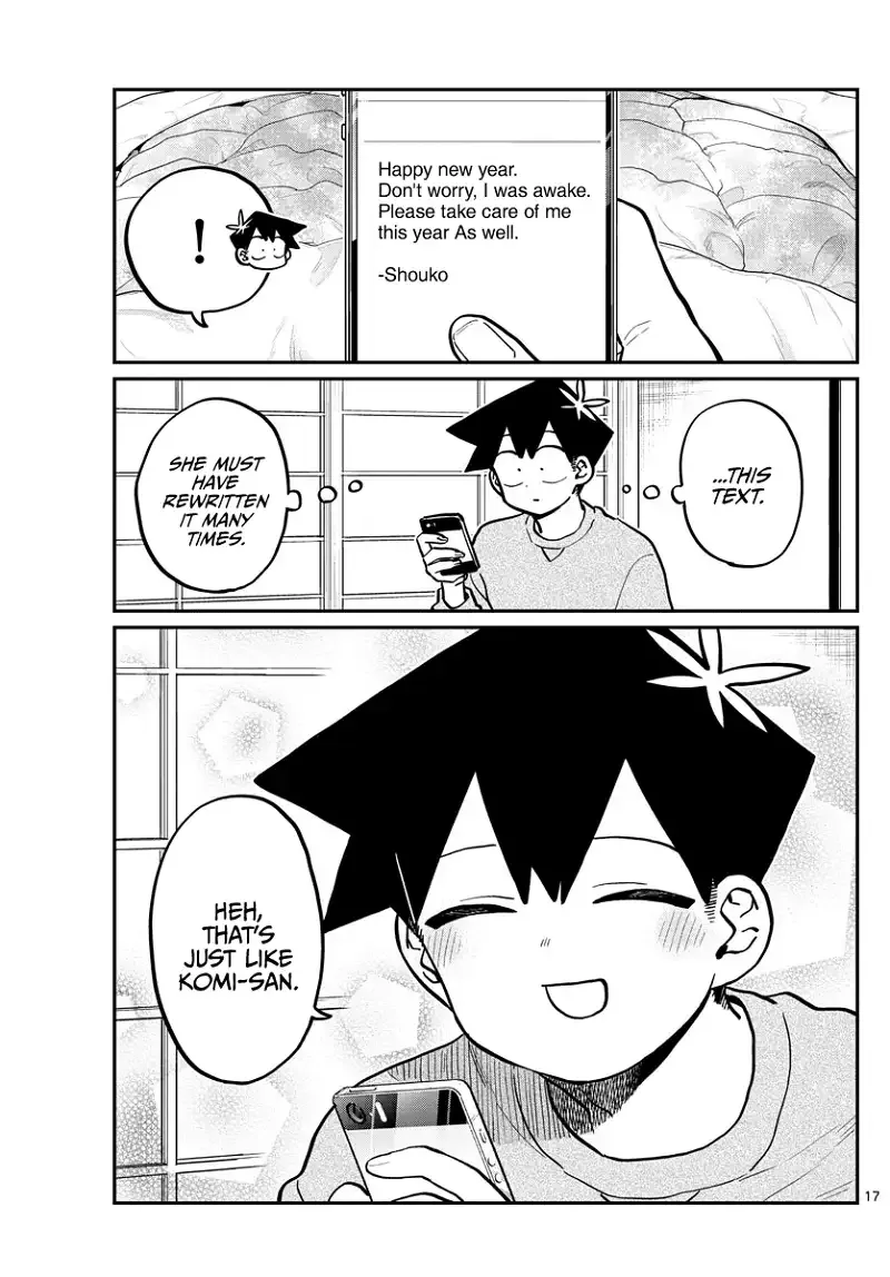 Komi-san wa Komyushou desu Chapter 274 page 17