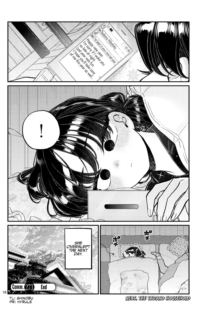 Komi-san wa Komyushou desu Chapter 273 page 8