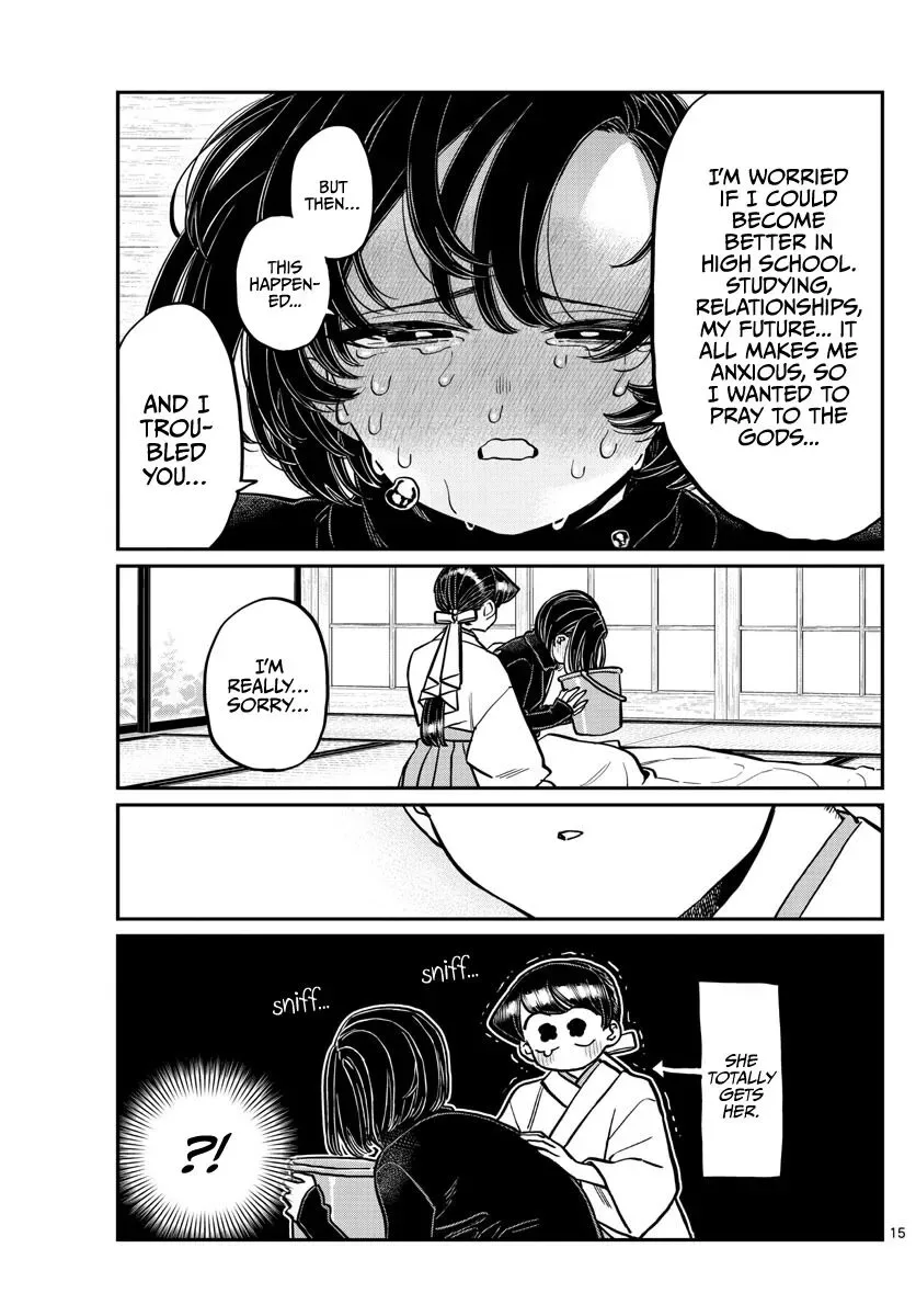 Komi-san wa Komyushou desu Chapter 275 page 15