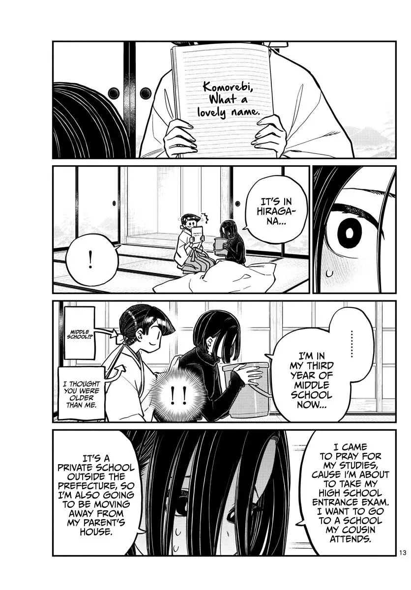 Komi-san wa Komyushou desu Chapter 275 page 13