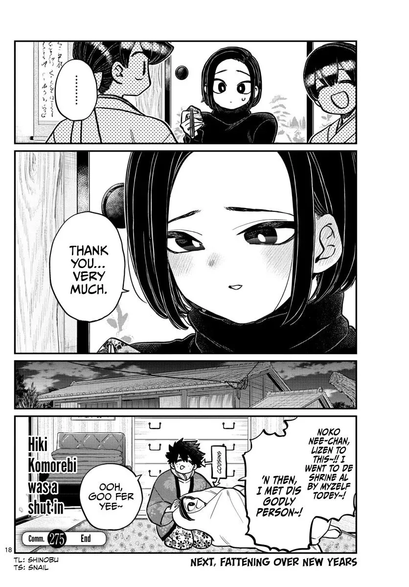 Komi-san wa Komyushou desu Chapter 275 page 18
