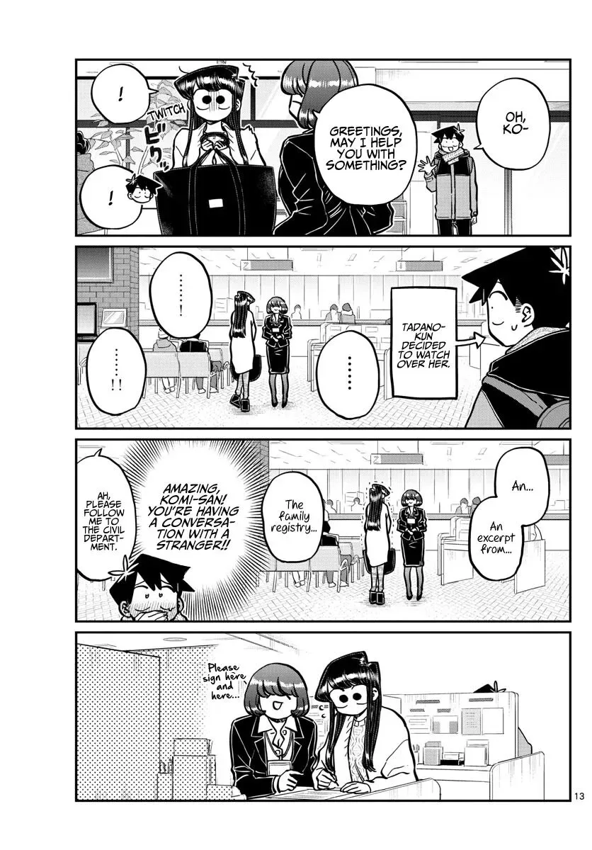Komi-san wa Komyushou desu Chapter 277 page 4