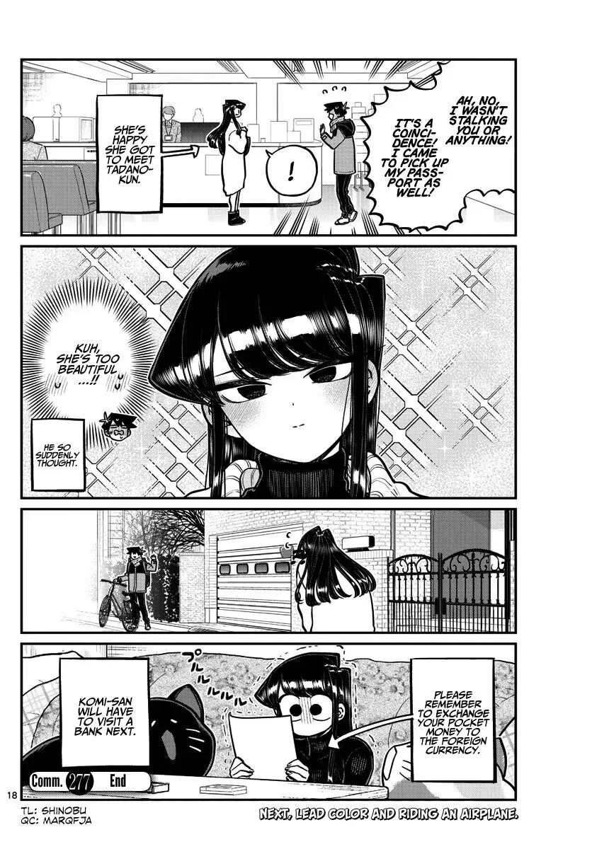 Komi-san wa Komyushou desu Chapter 277 page 9