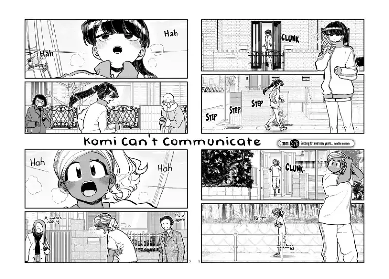 Komi-san wa Komyushou desu Chapter 276 page 2