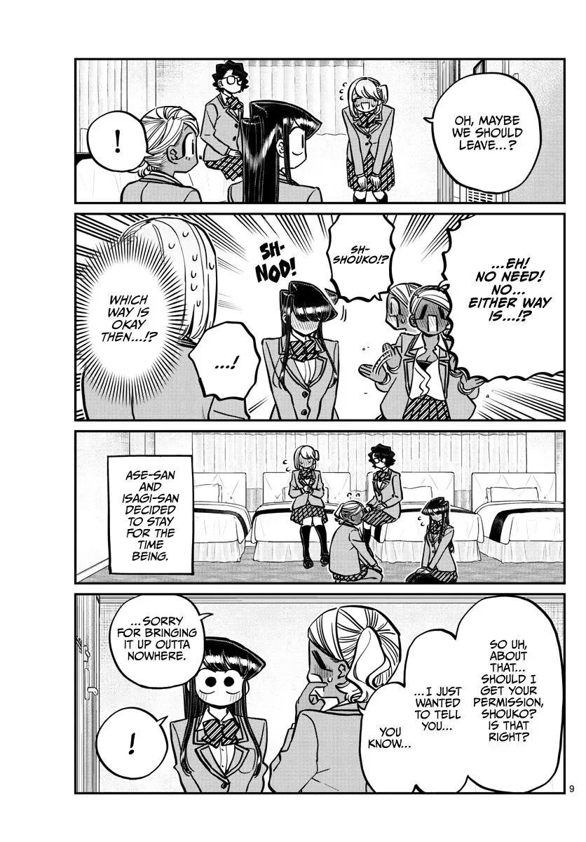 Komi-san wa Komyushou desu Chapter 285 page 9