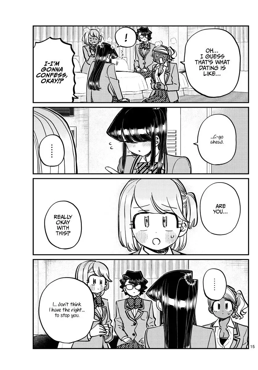 Komi-san wa Komyushou desu Chapter 285 page 15
