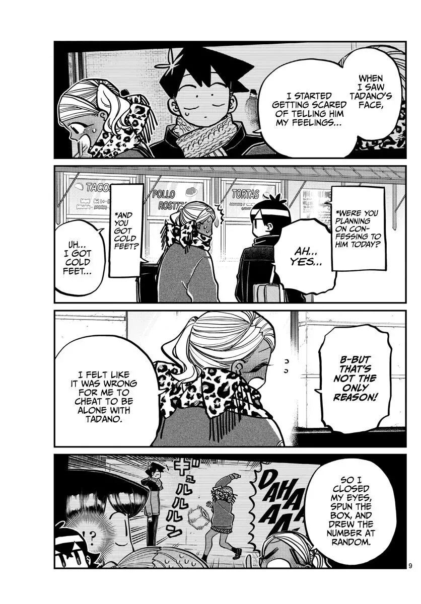 Komi-san wa Komyushou desu Chapter 288 page 9