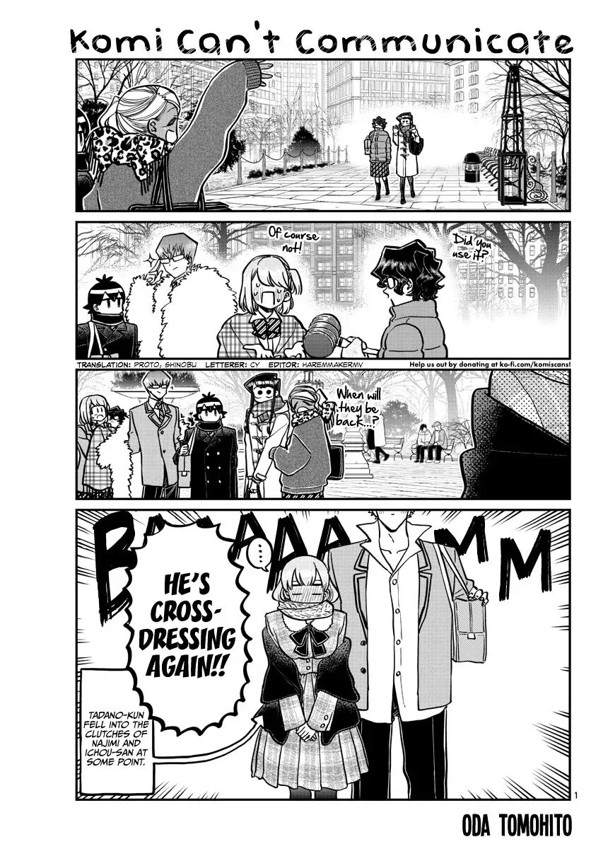 Komi-san wa Komyushou desu Chapter 293 page 1
