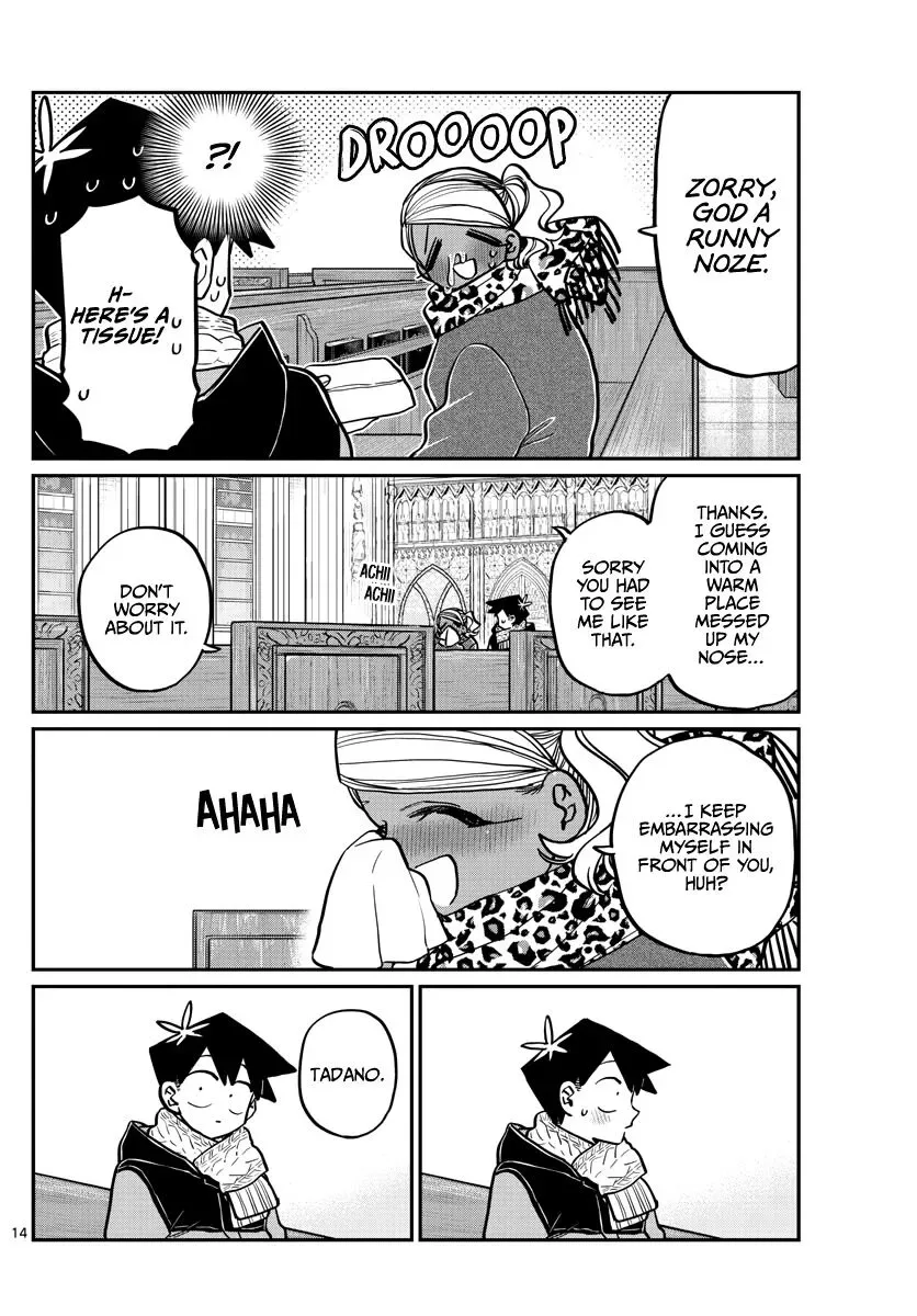 Komi-san wa Komyushou desu Chapter 293 page 14