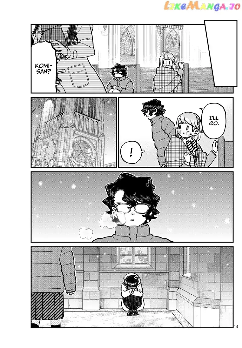 Komi-san wa Komyushou desu Chapter 294 page 14
