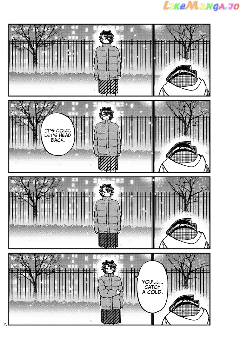 Komi-san wa Komyushou desu Chapter 294 page 15