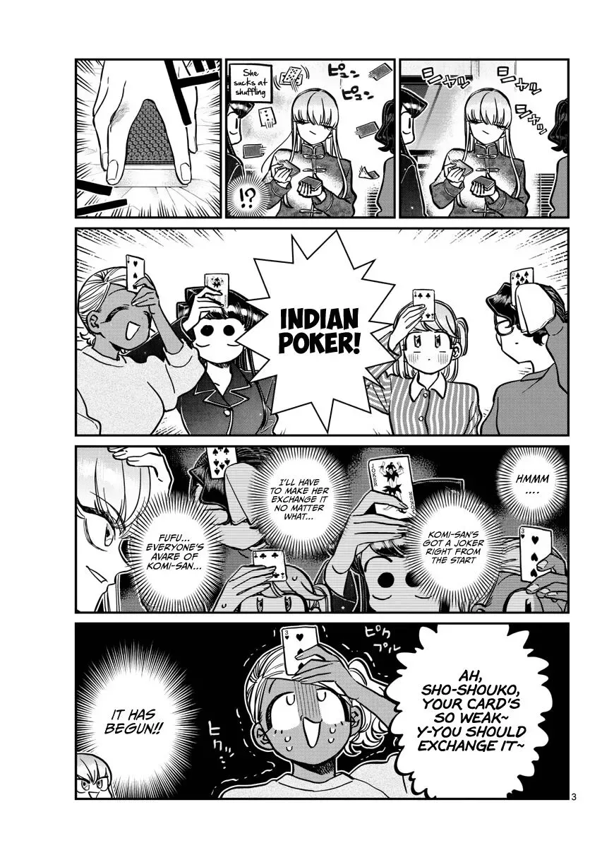 Komi-san wa Komyushou desu Chapter 296 page 3