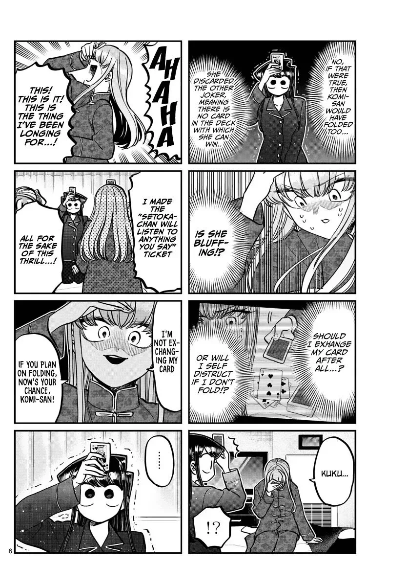 Komi-san wa Komyushou desu Chapter 296 page 6