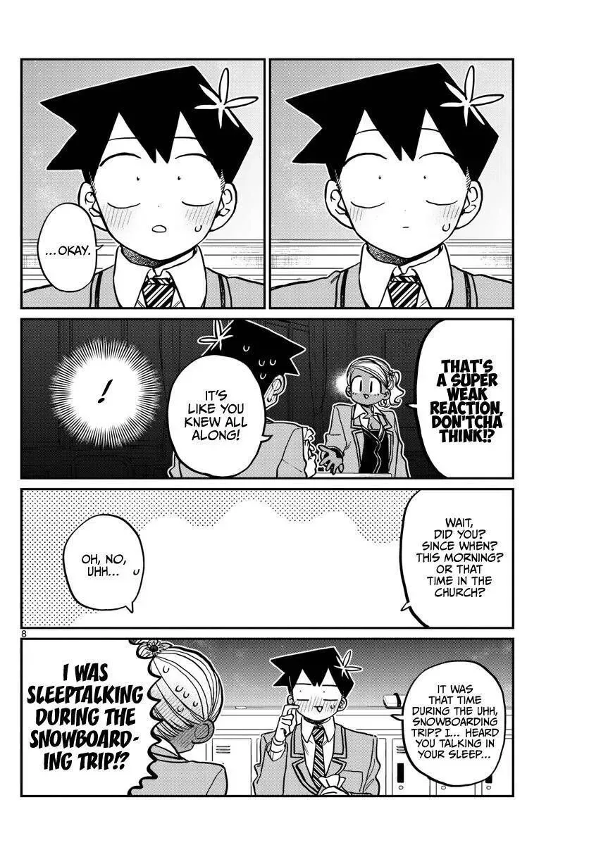 Komi-san wa Komyushou desu Chapter 300 page 8