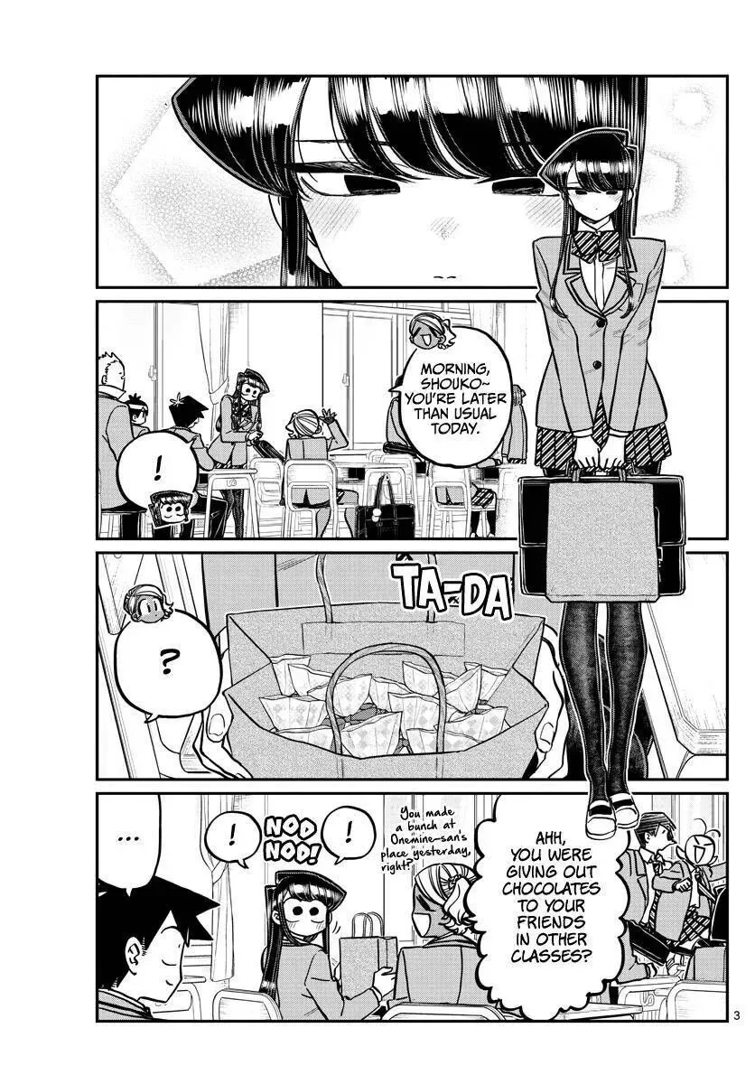 Komi-san wa Komyushou desu Chapter 299 page 3