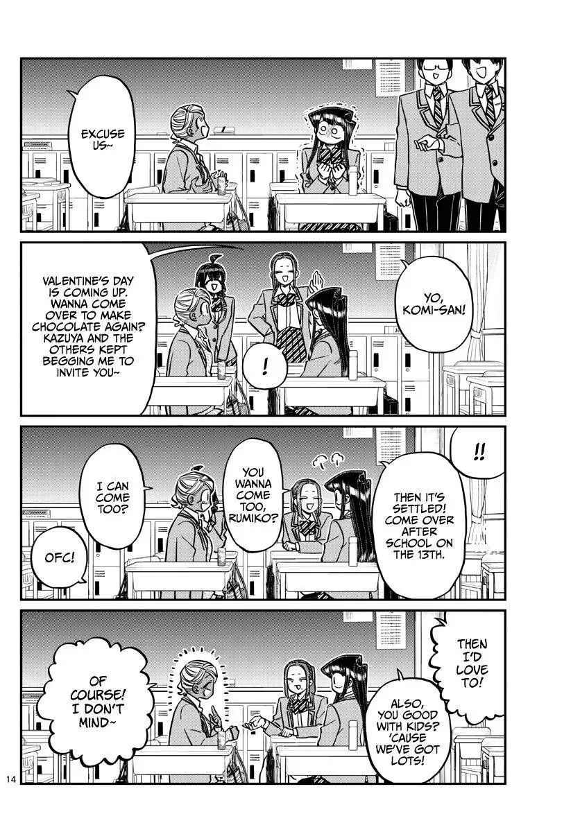 Komi-san wa Komyushou desu Chapter 298 page 14