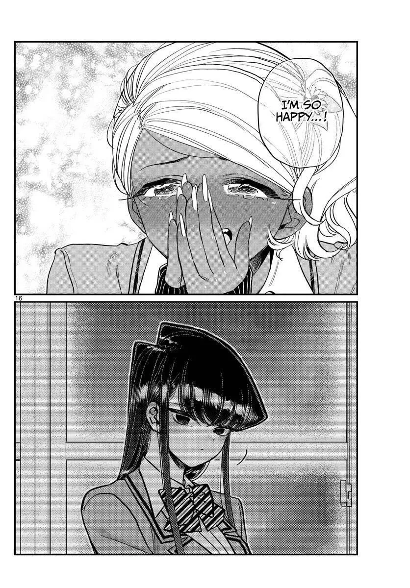 Komi-san wa Komyushou desu Chapter 300 page 16