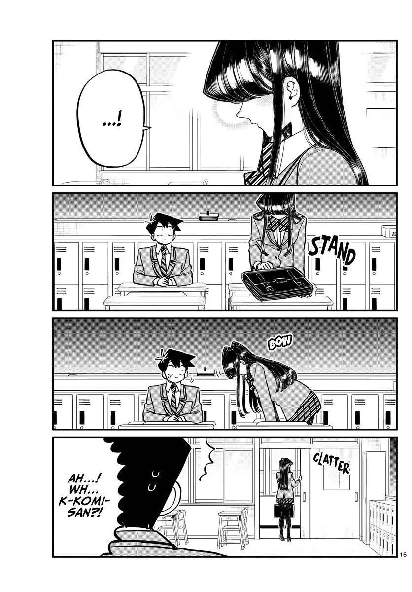 Komi-san wa Komyushou desu Chapter 299 page 15