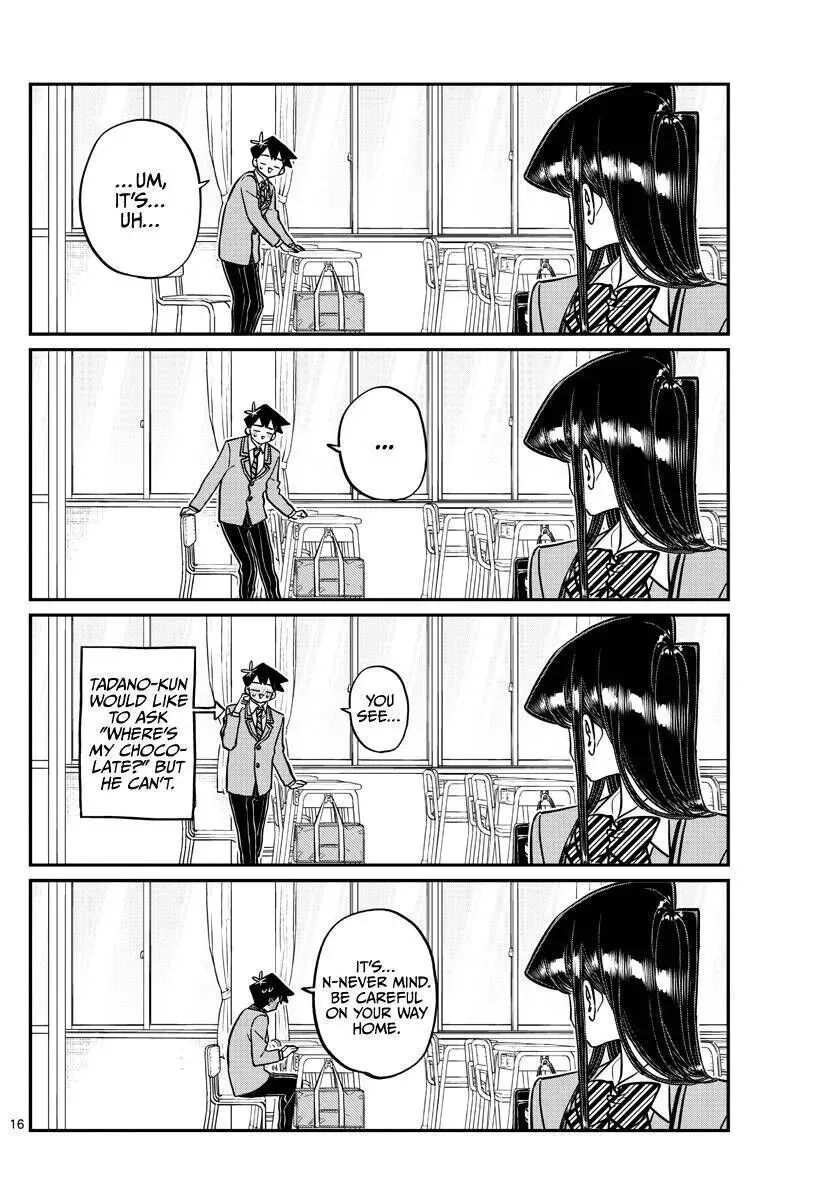 Komi-san wa Komyushou desu Chapter 299 page 16