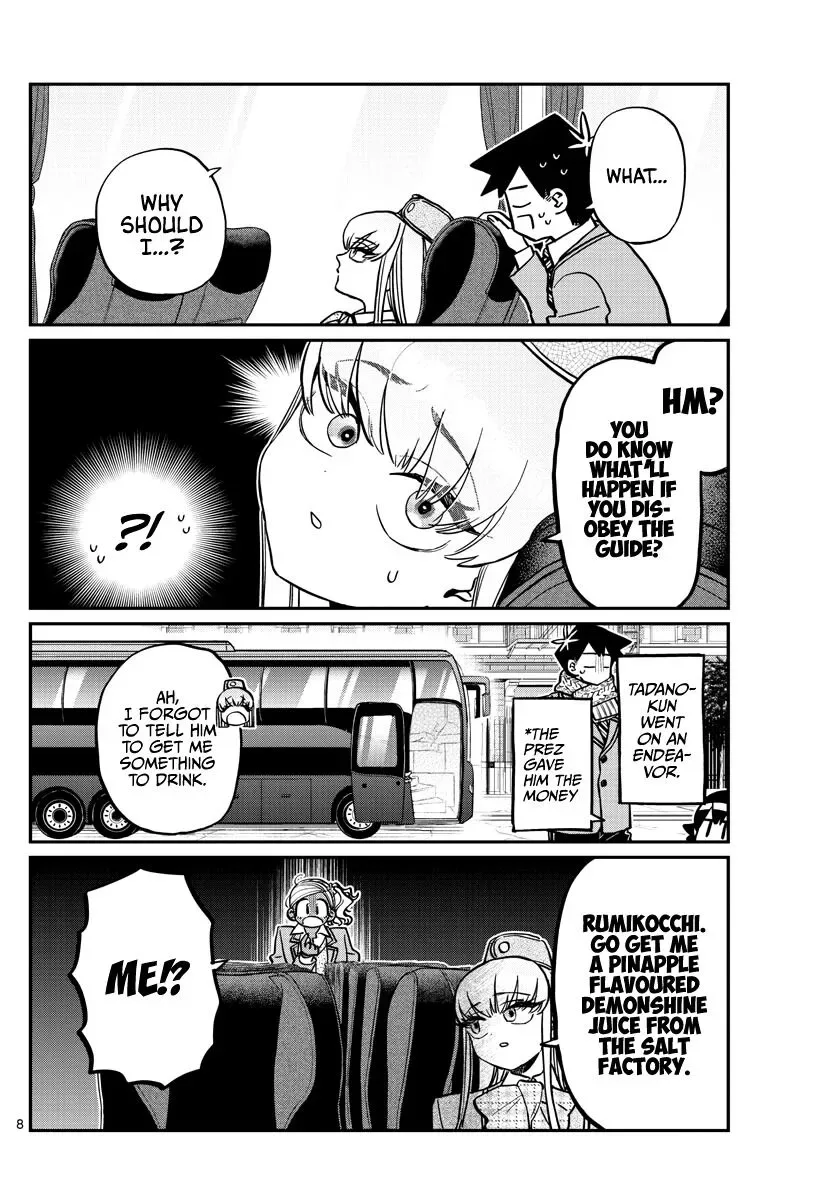 Komi-san wa Komyushou desu Chapter 279 page 8