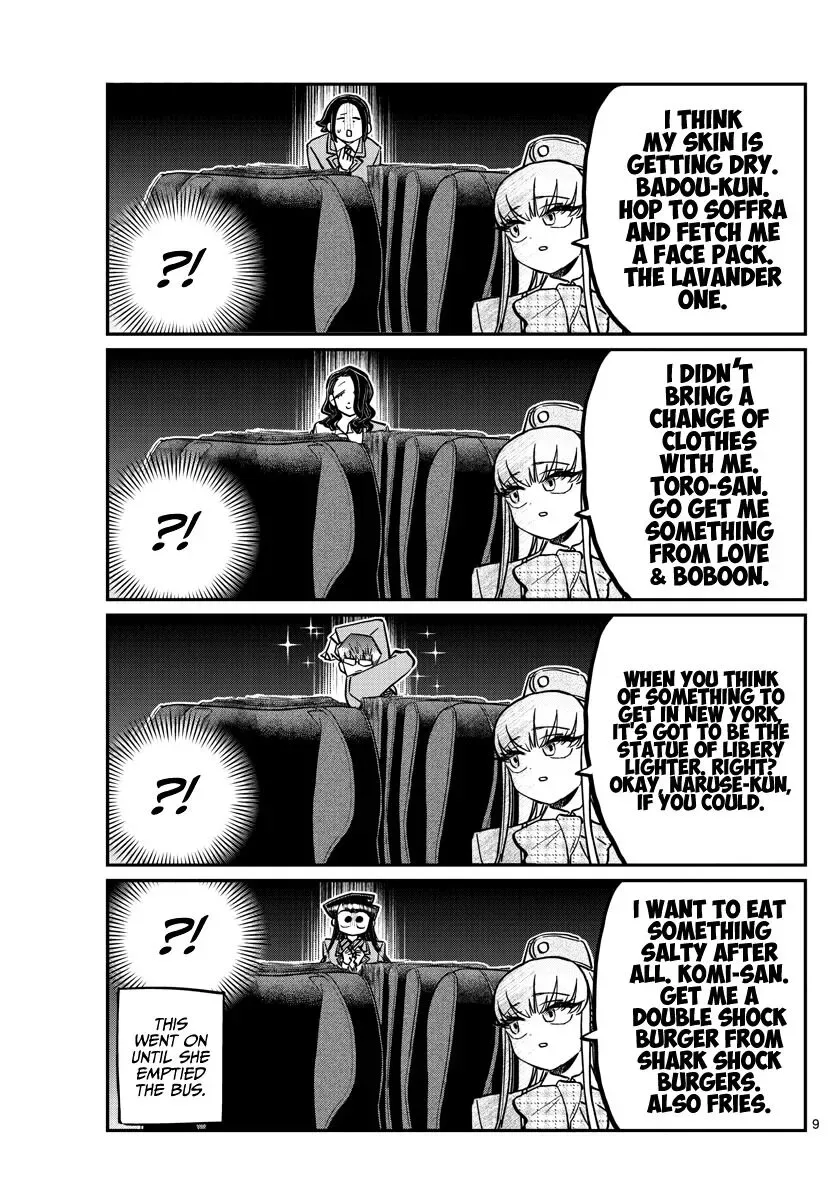 Komi-san wa Komyushou desu Chapter 279 page 9