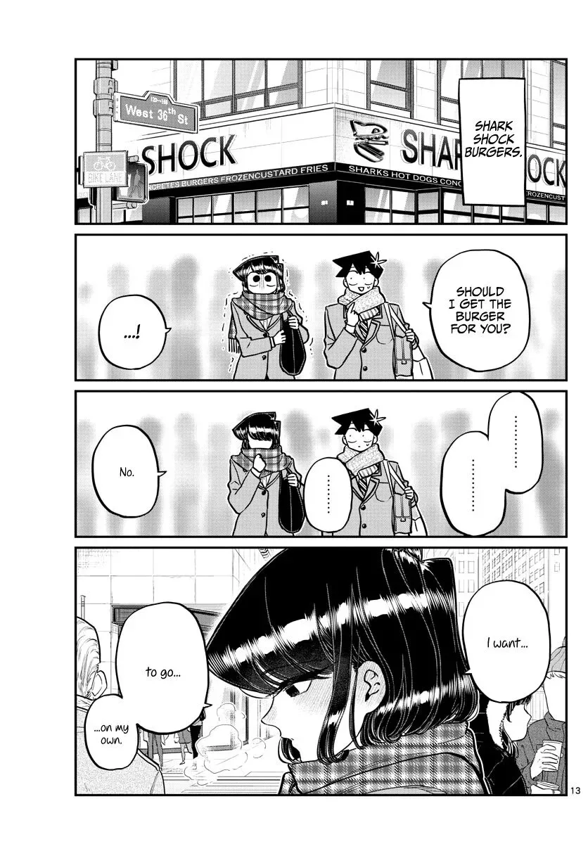 Komi-san wa Komyushou desu Chapter 279 page 13
