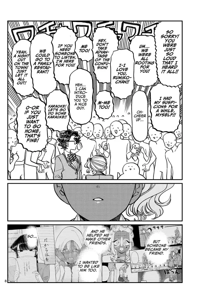 Komi-san wa Komyushou desu Chapter 303 page 8