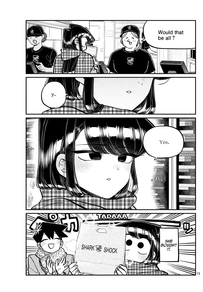Komi-san wa Komyushou desu Chapter 279 page 15
