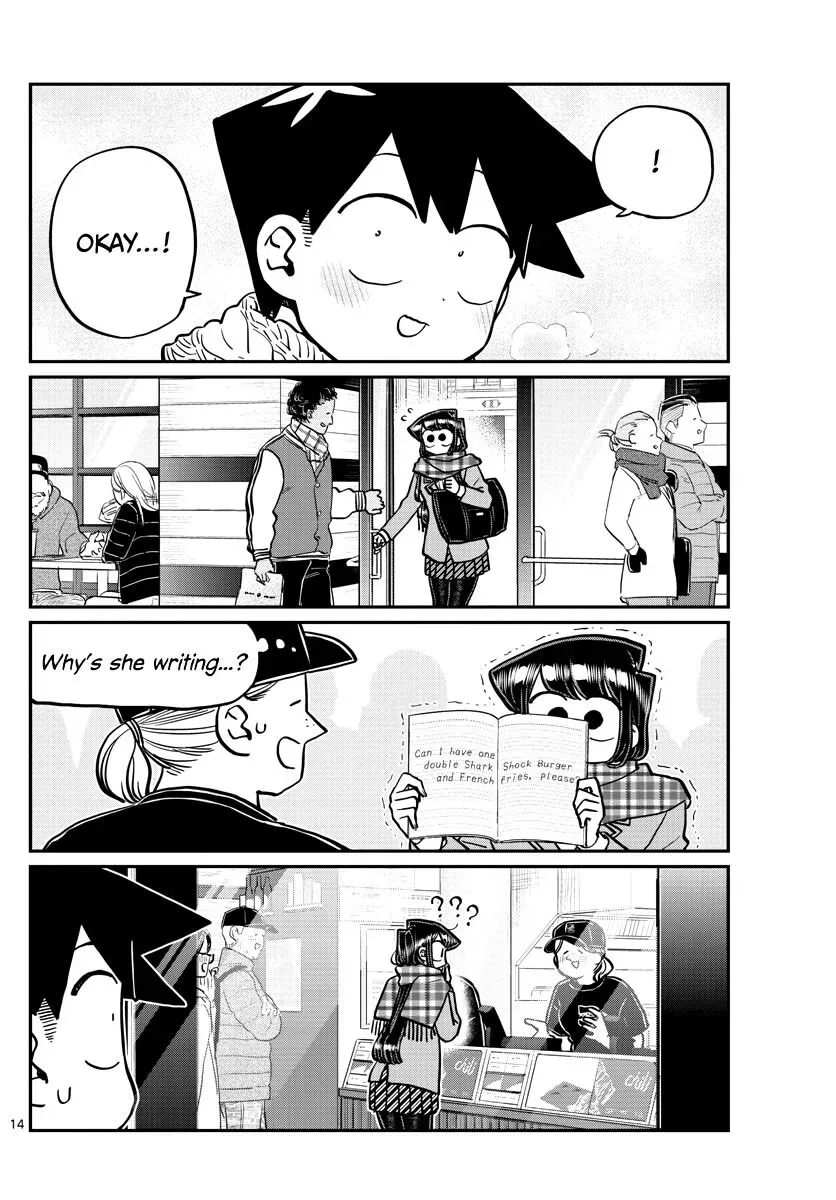 Komi-san wa Komyushou desu Chapter 279 page 14