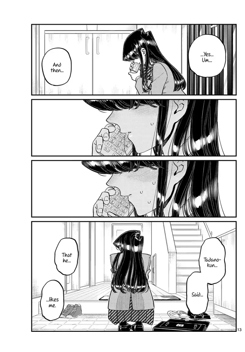 Komi-san wa Komyushou desu Chapter 303 page 13