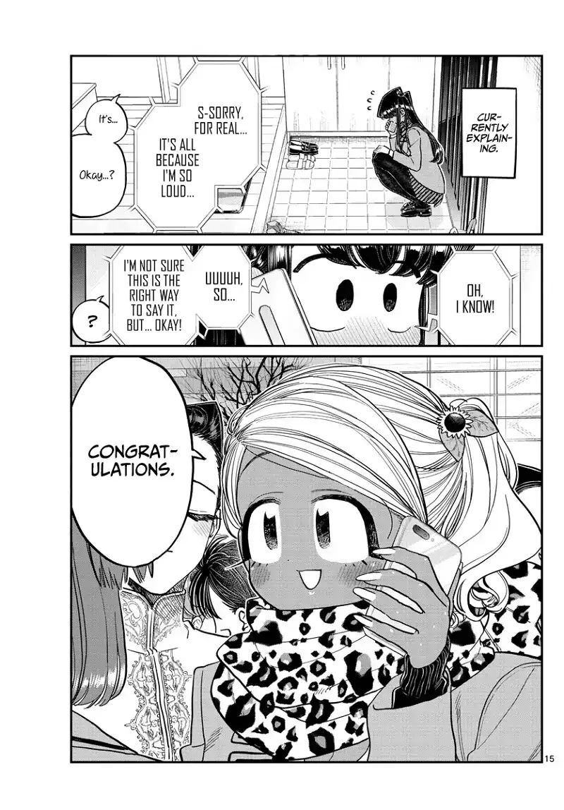 Komi-san wa Komyushou desu Chapter 303 page 15