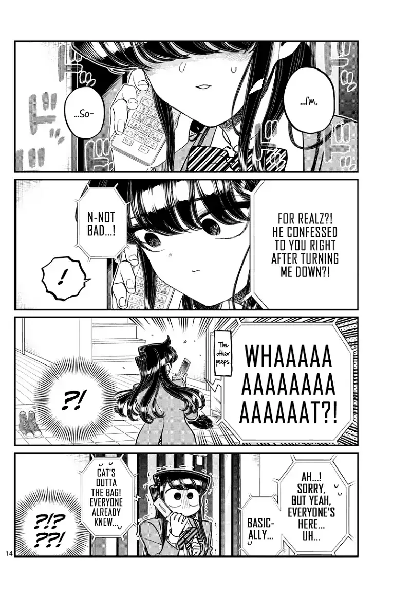 Komi-san wa Komyushou desu Chapter 303 page 14