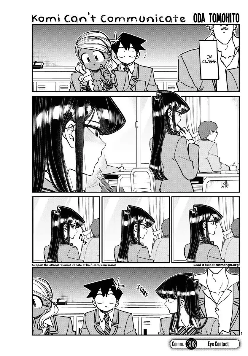 Komi-san wa Komyushou desu Chapter 308 page 1