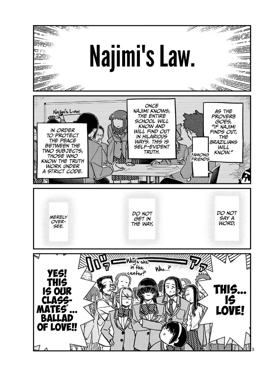 Komi-san wa Komyushou desu Chapter 306 page 3