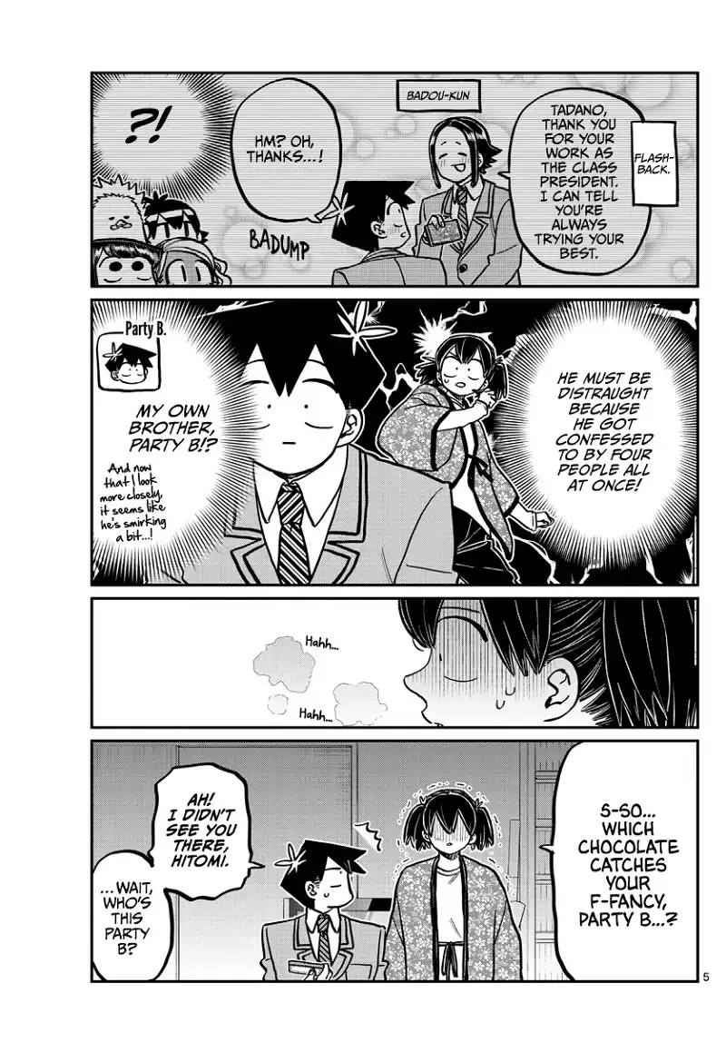 Komi-san wa Komyushou desu Chapter 307 page 5