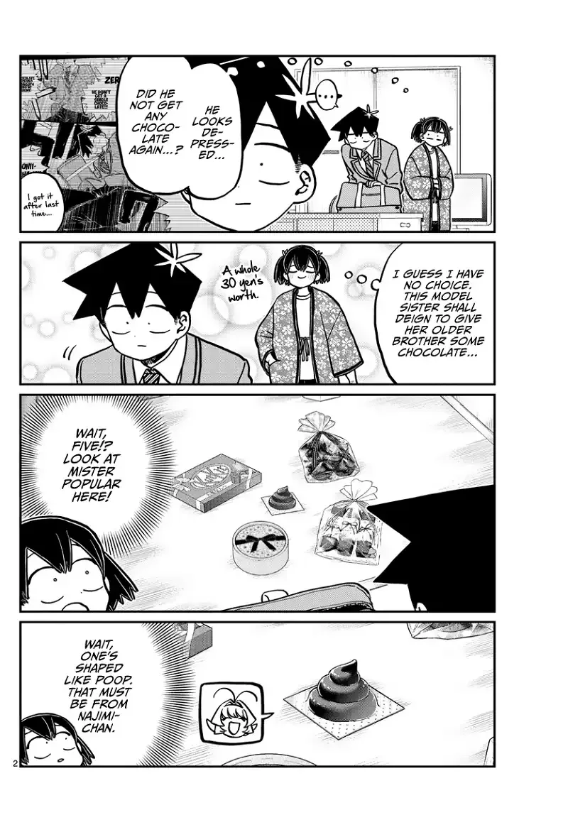 Komi-san wa Komyushou desu Chapter 307 page 2