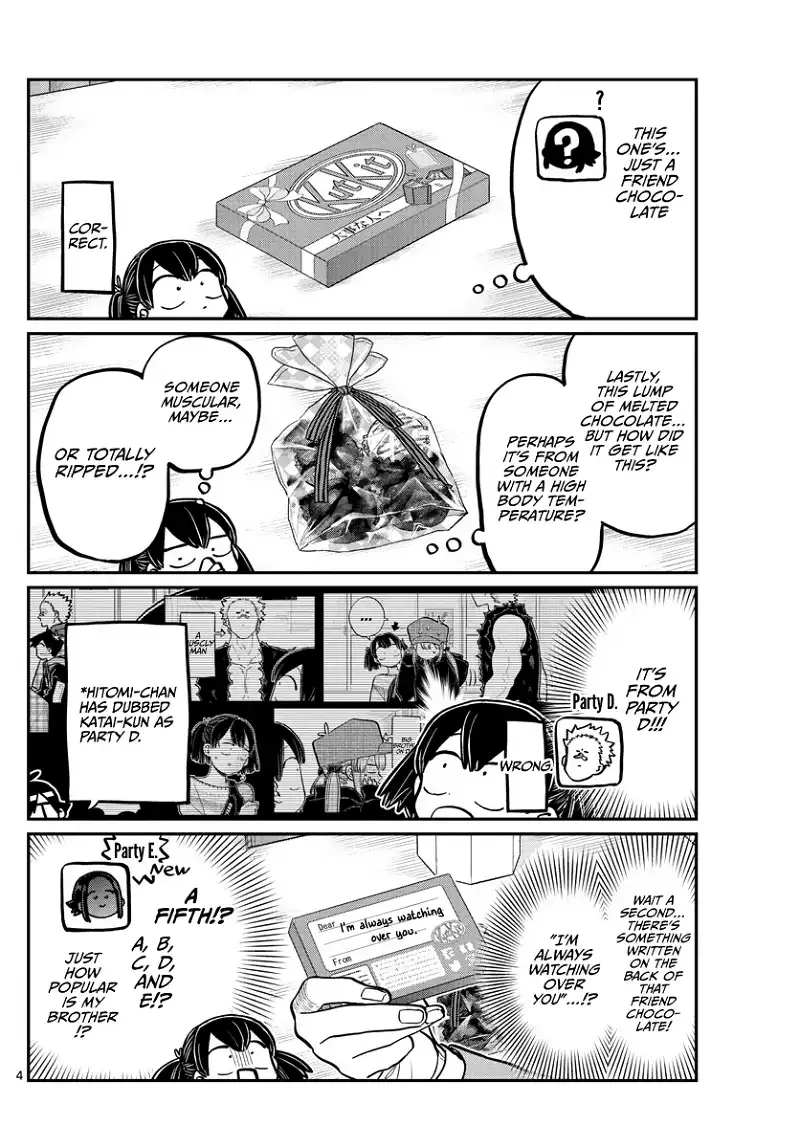 Komi-san wa Komyushou desu Chapter 307 page 4