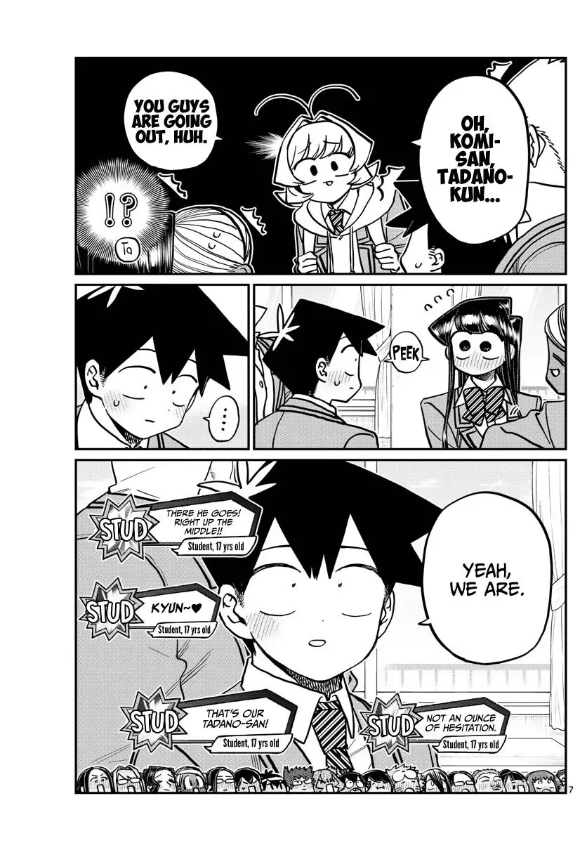 Komi-san wa Komyushou desu Chapter 306 page 7