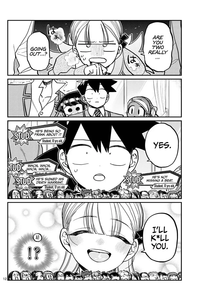 Komi-san wa Komyushou desu Chapter 306 page 12