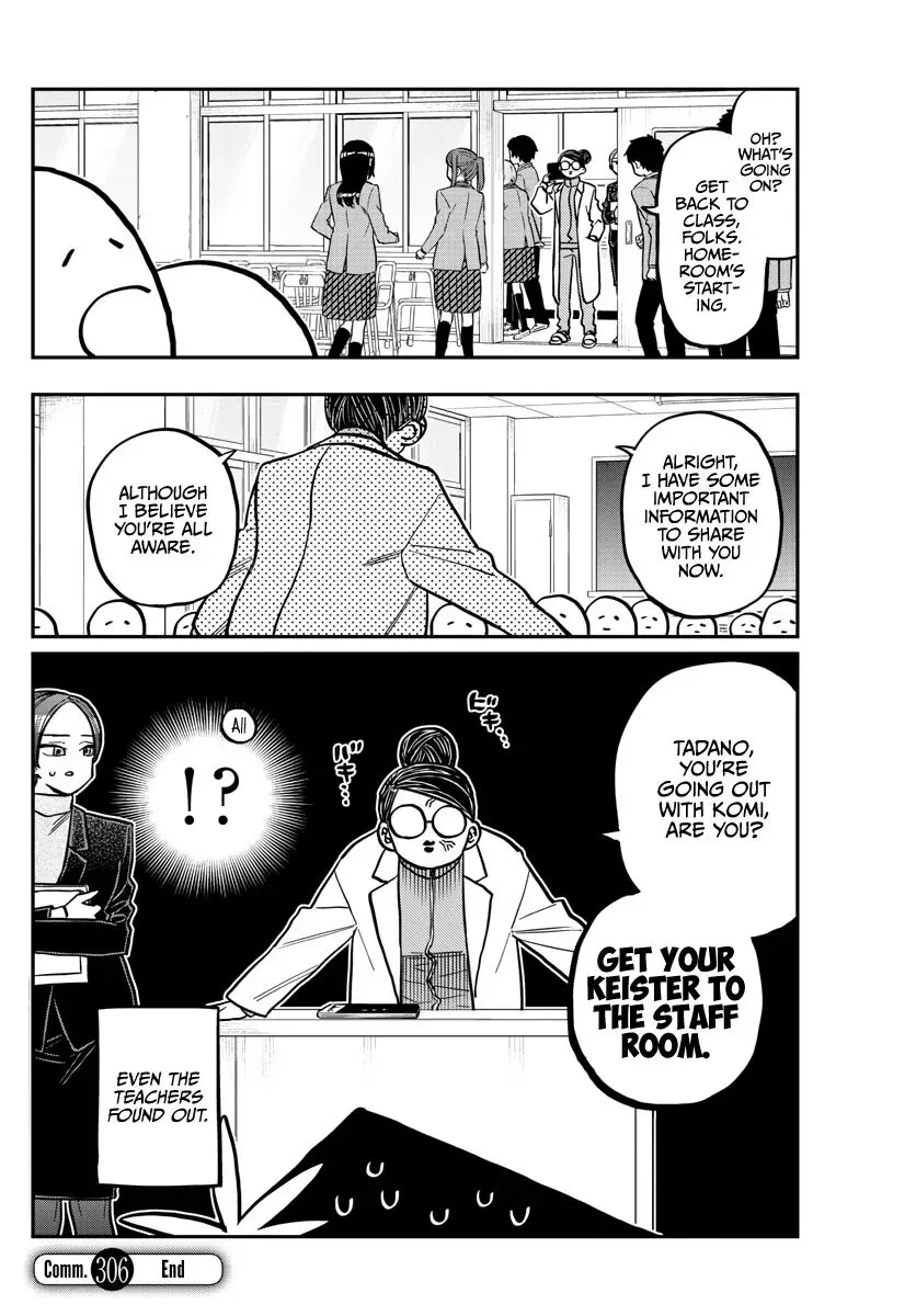 Komi-san wa Komyushou desu Chapter 306 page 18