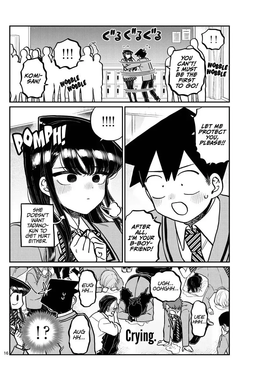 Komi-san wa Komyushou desu Chapter 306 page 16